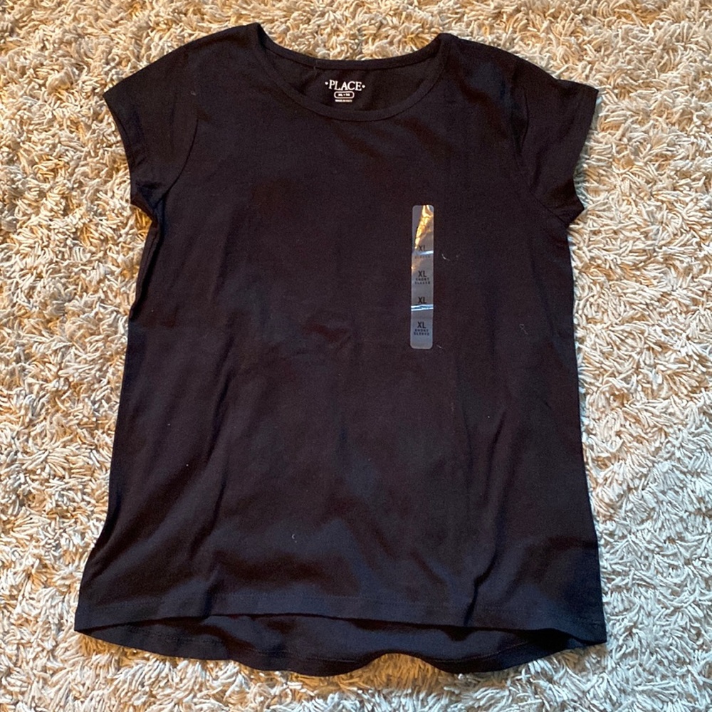 Black Childrens Place Shirt